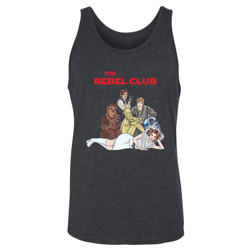 Unisex Jersey Tank - WD59B9RV - Dark Grey Heather - 6