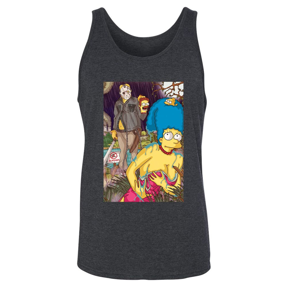 Unisex Jersey Tank - MT2VA8GR - Dark Grey Heather - 6