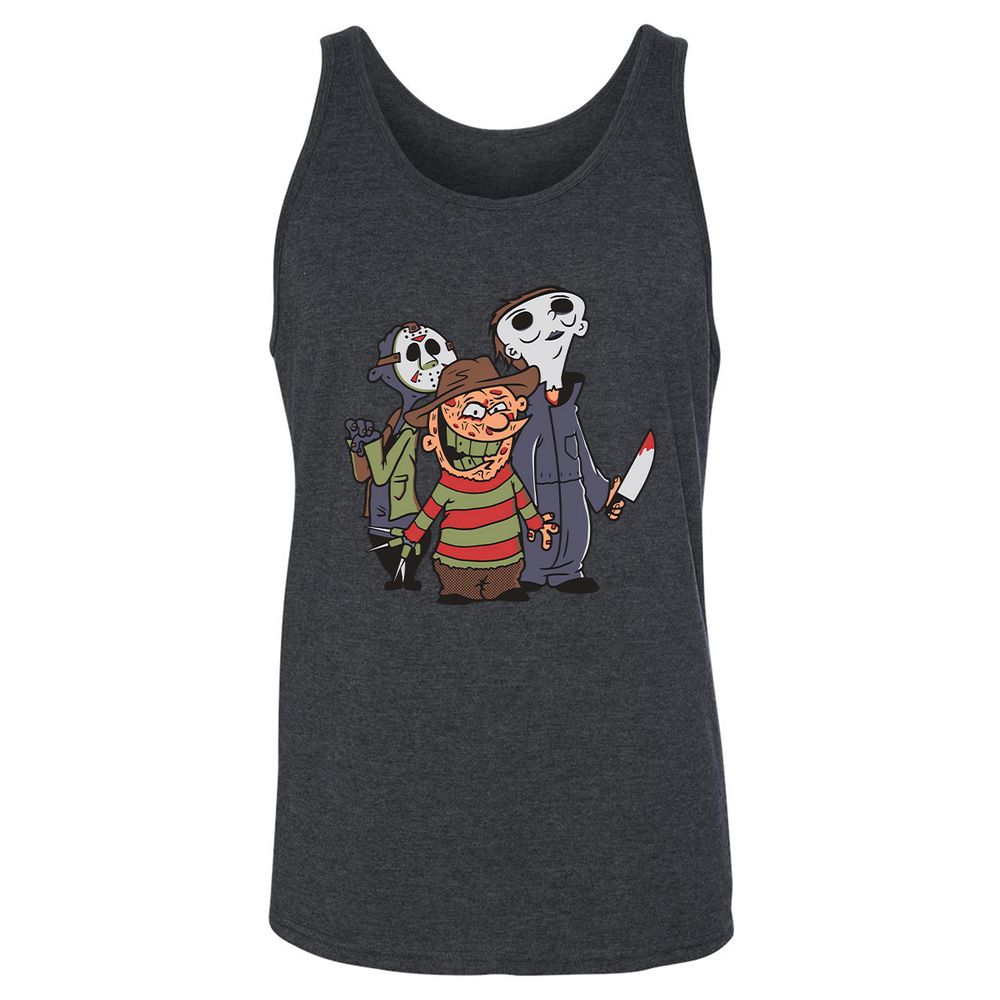 Unisex Jersey Tank - 9291XXEJ - Dark Grey Heather - 6