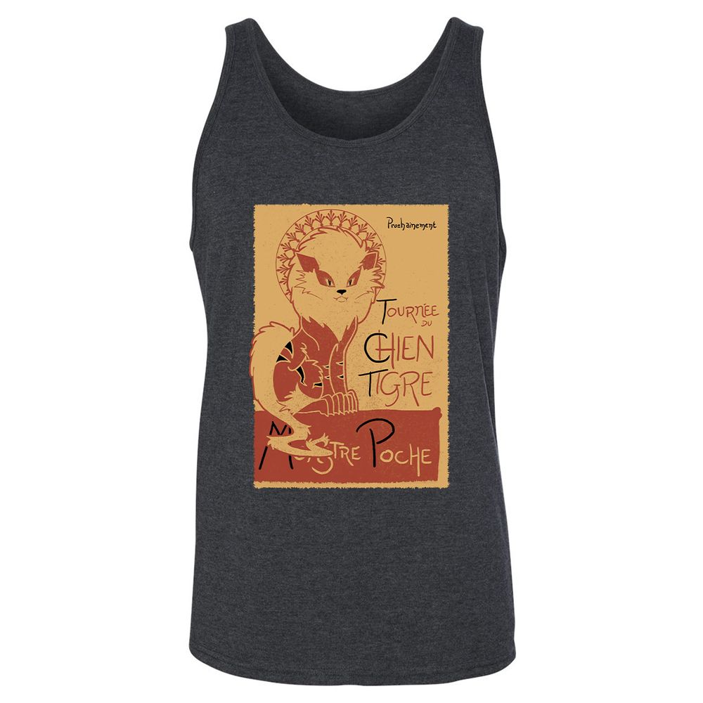 Unisex Jersey Tank - S7QEFUVM - Dark Grey Heather - 6