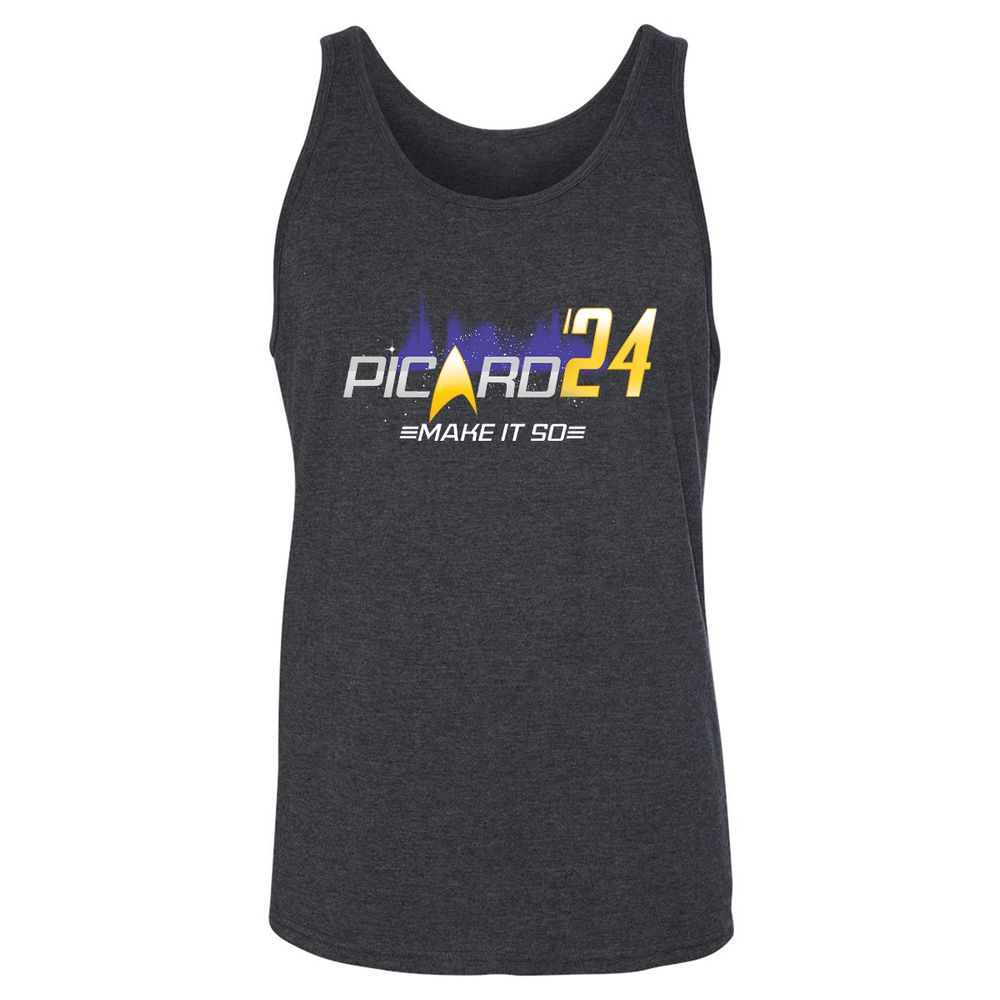 Unisex Jersey Tank - 5ZK2VBJ3 - Dark Grey Heather - 6