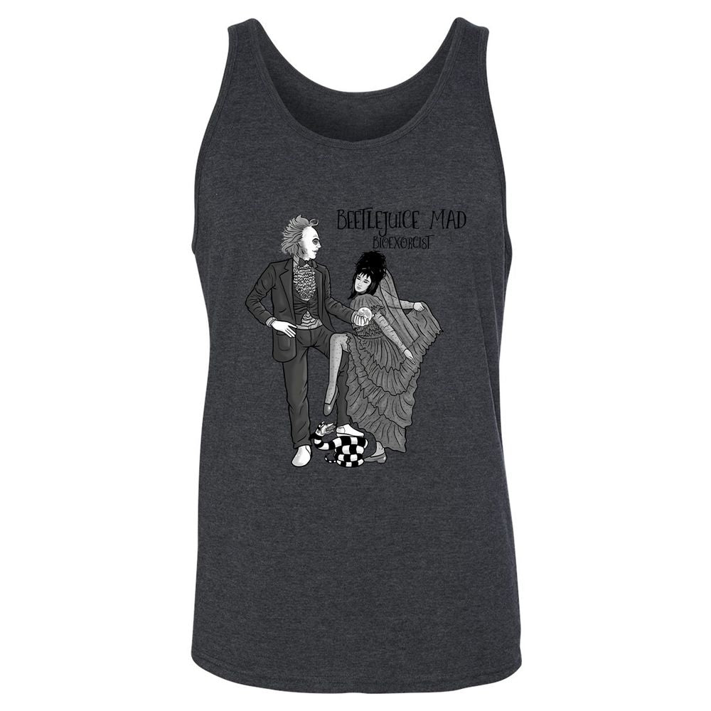 Unisex Jersey Tank - 1P5RJSRH - Dark Grey Heather - 6