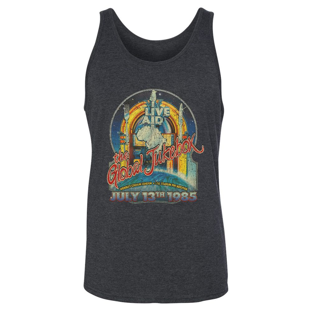 Live Aid Global Jukebox - Dark Grey Heather - 6