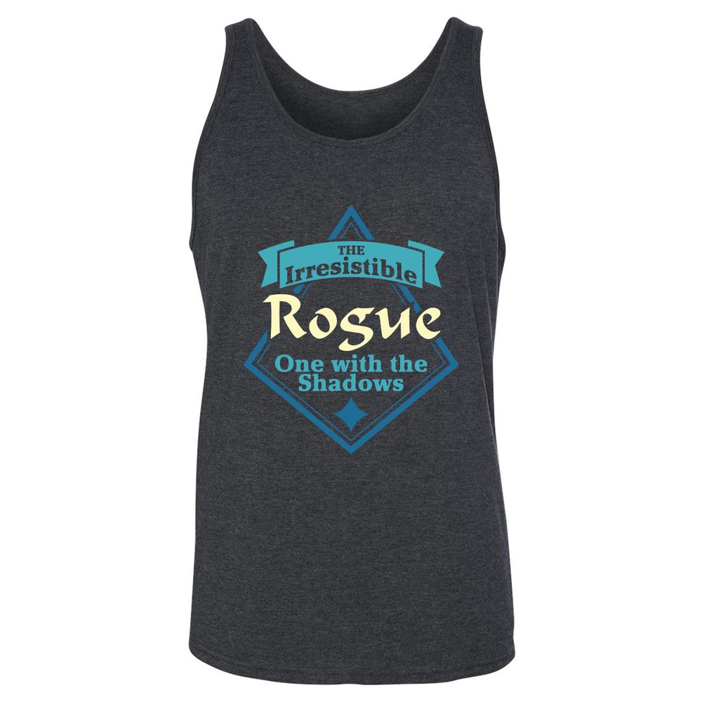Unisex Jersey Tank - ZXC9ZF98 - Dark Grey Heather - 6