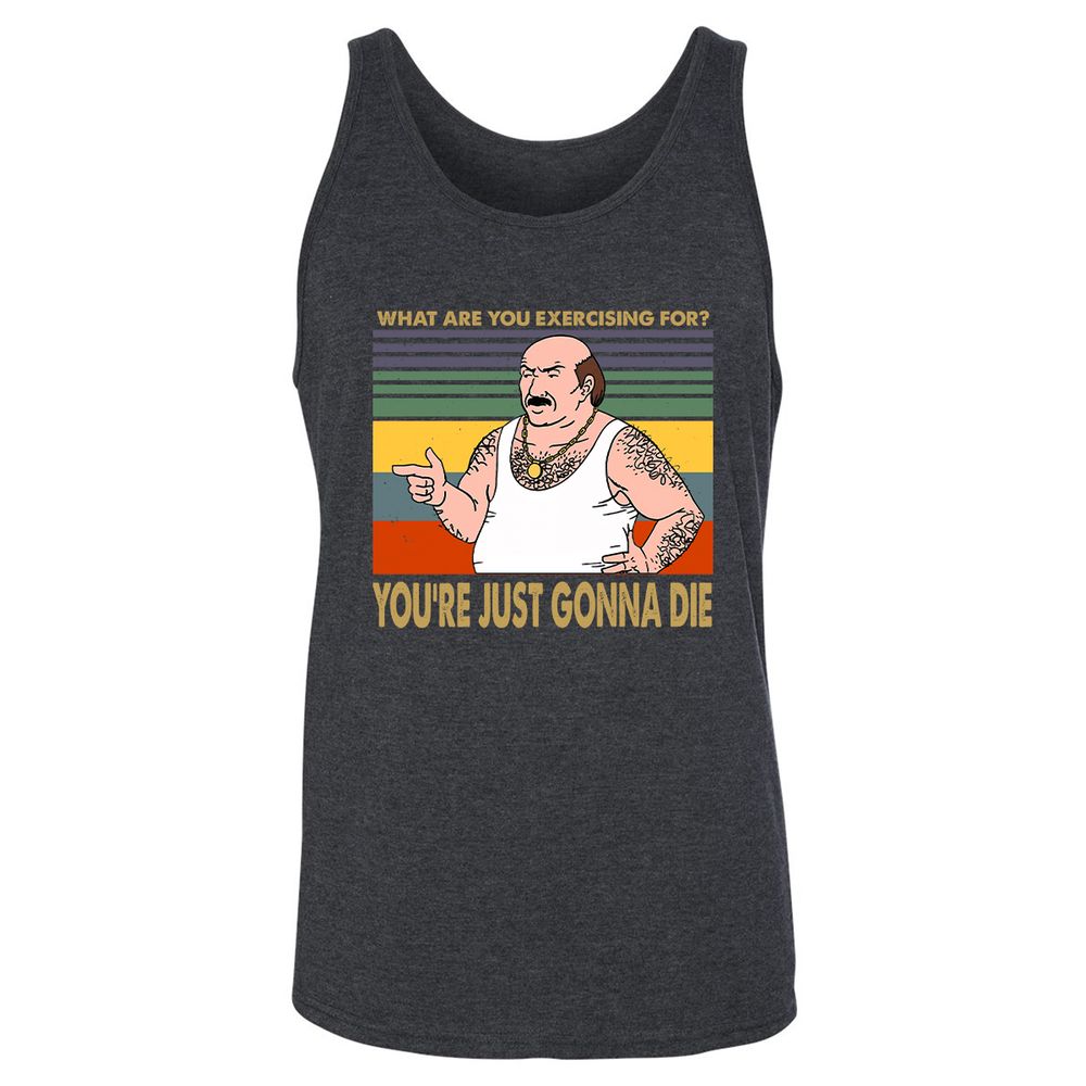 Unisex Jersey Tank - 2JC978D1 - Dark Grey Heather - 6