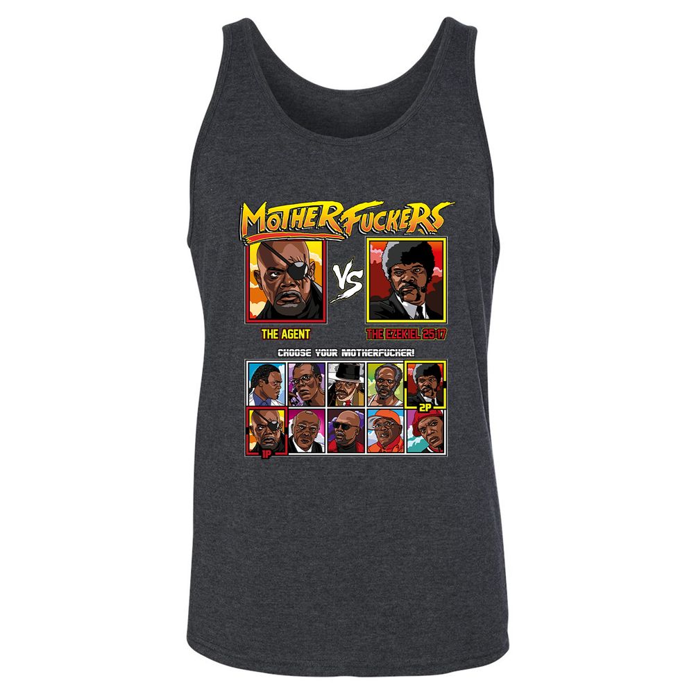 Unisex Jersey Tank - K6Y7MQCR - Dark Grey Heather - 6