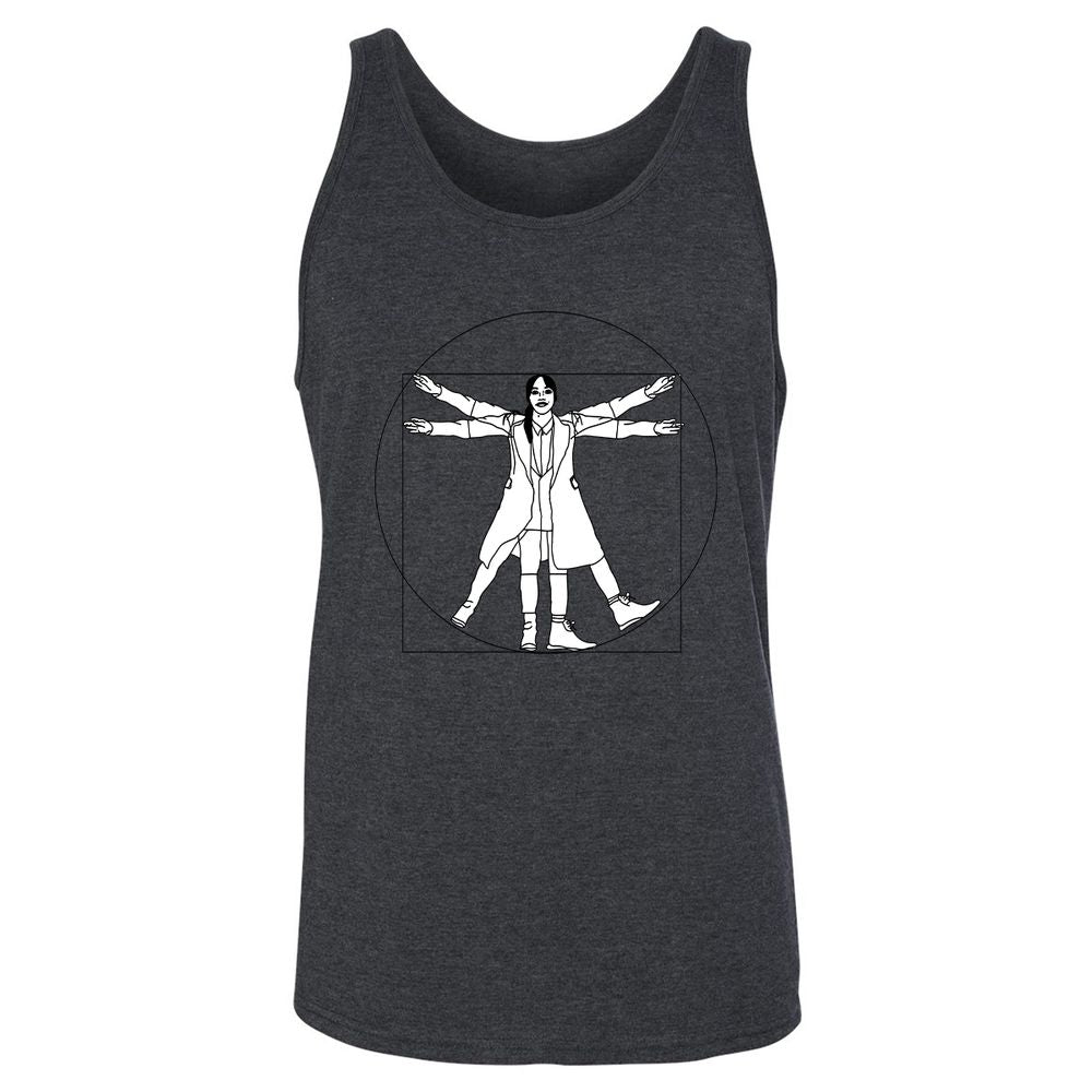 Vitruvian Philomena Cunk - Cunk on Earth - Dark Grey Heather - 6