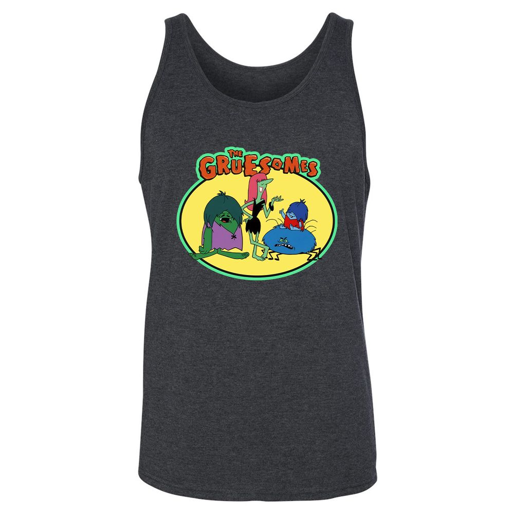 Unisex Jersey Tank - RQL77QV3 - Dark Grey Heather - 6