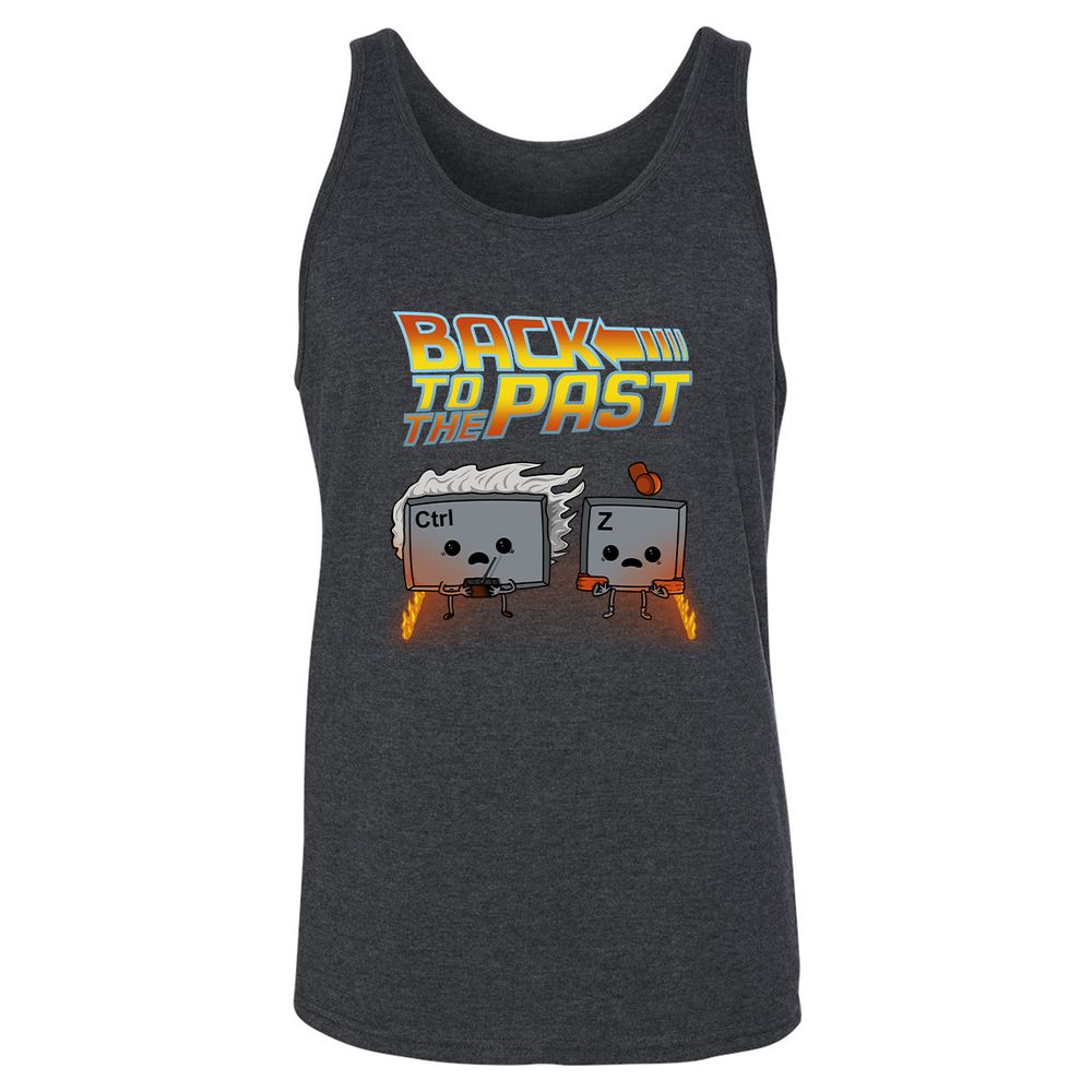 Unisex Jersey Tank - Q2433GSU - Dark Grey Heather - 6