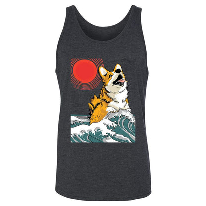 Unisex Jersey Tank - ECL39W1U - Dark Grey Heather - 6