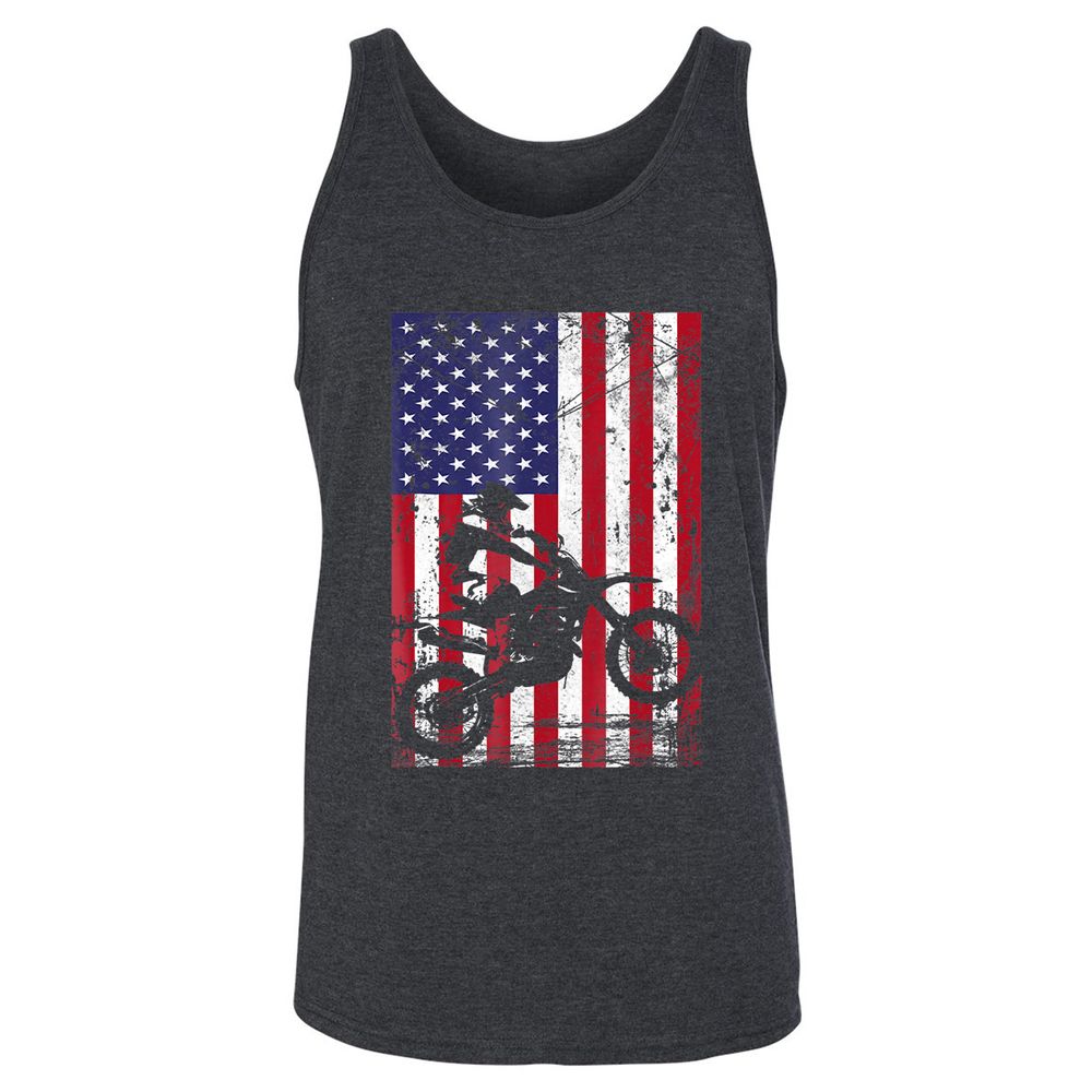Unisex Jersey Tank - THX4ZF85 - Dark Grey Heather - 6