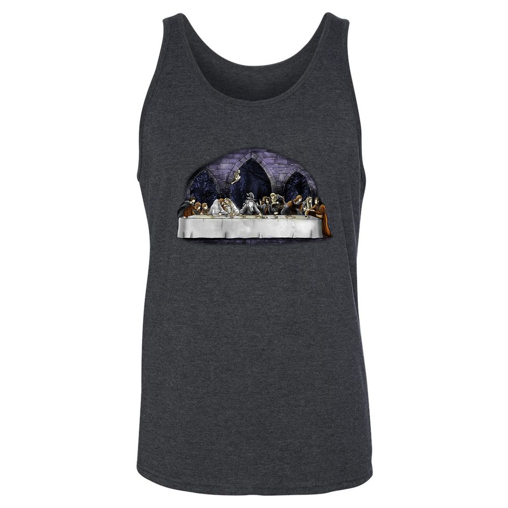 Unisex Jersey Tank - BDBRNR14 - Dark Grey Heather - 6