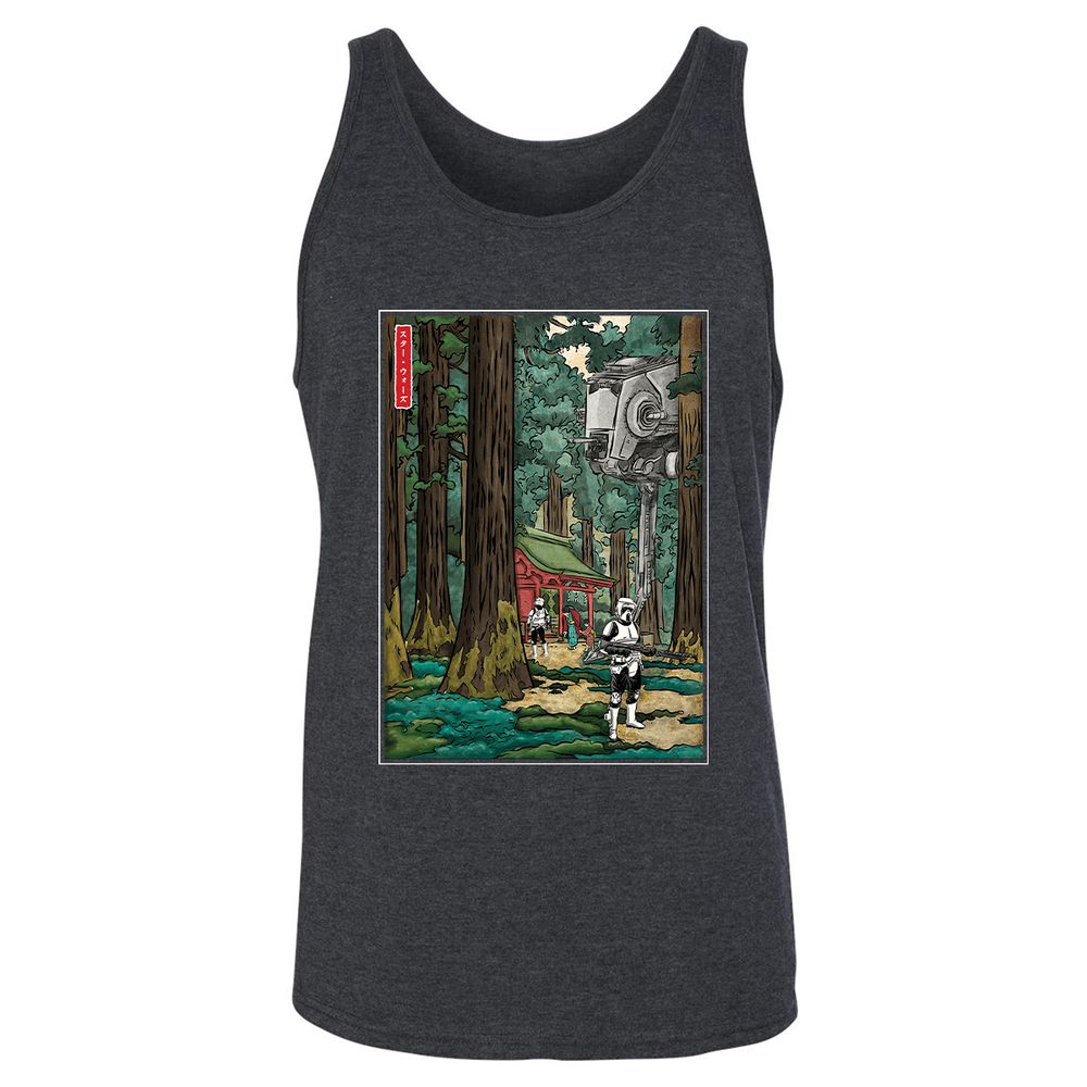 Unisex Jersey Tank - 3LL9RUNS - Dark Grey Heather - 6