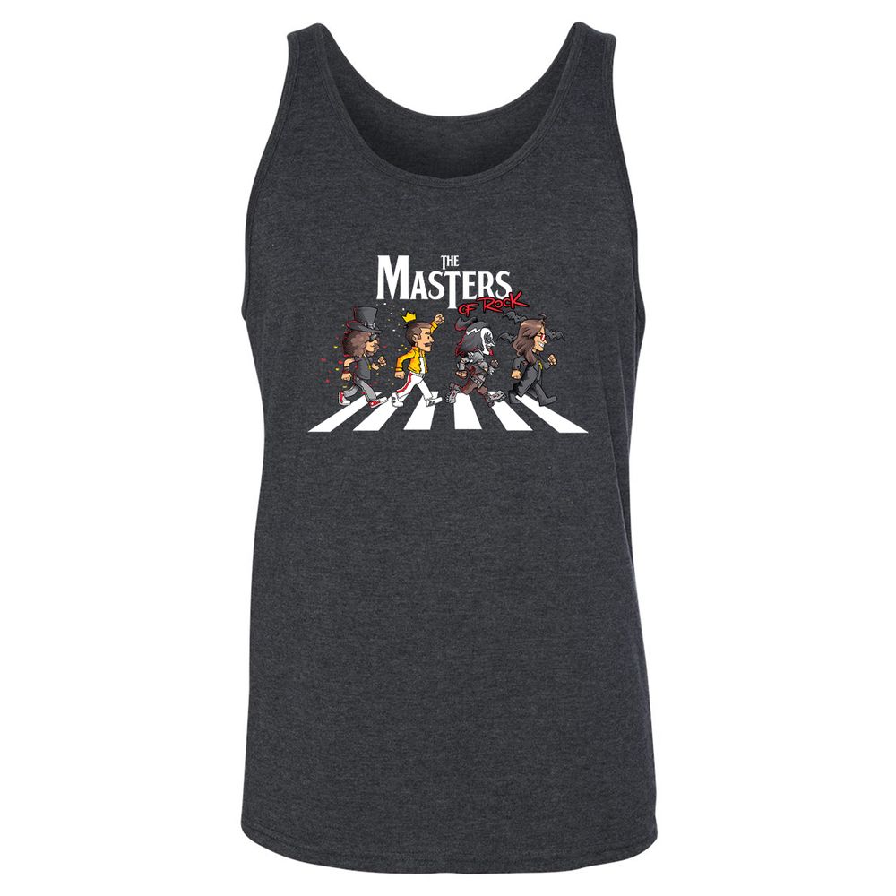 Unisex Jersey Tank - RENDJQN9 - Dark Grey Heather - 6