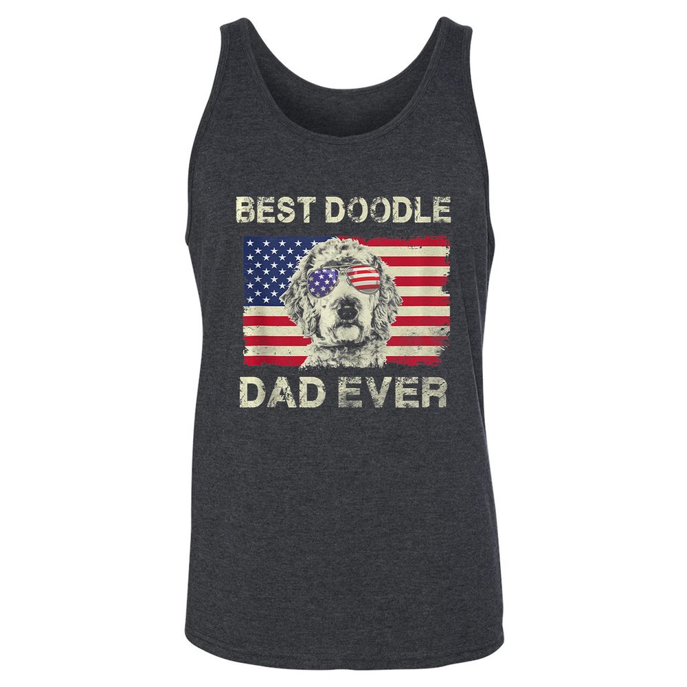 Unisex Jersey Tank - LJLK5LKZ - Dark Grey Heather - 6