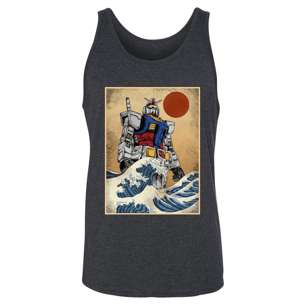 Unisex Jersey Tank - UXPFA55H - Dark Grey Heather - 6
