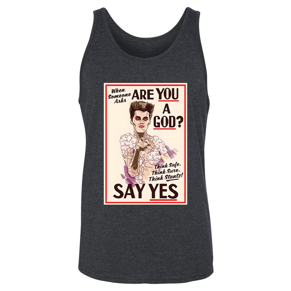 Unisex Jersey Tank - KDSMA3A2 - Dark Grey Heather - 6