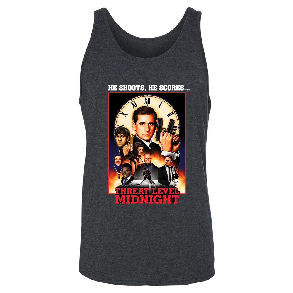 Unisex Jersey Tank - LNG6SGGU - Dark Grey Heather - 6