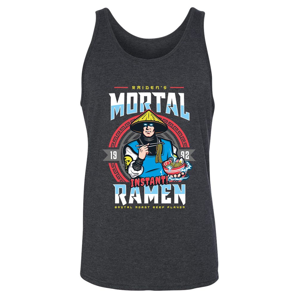 Unisex Jersey Tank - JDXXXM3D - Dark Grey Heather - 6