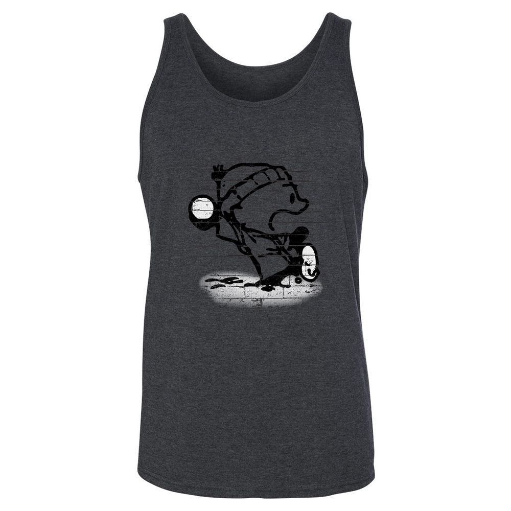 Unisex Jersey Tank - H4KDJTKC - Dark Grey Heather - 6