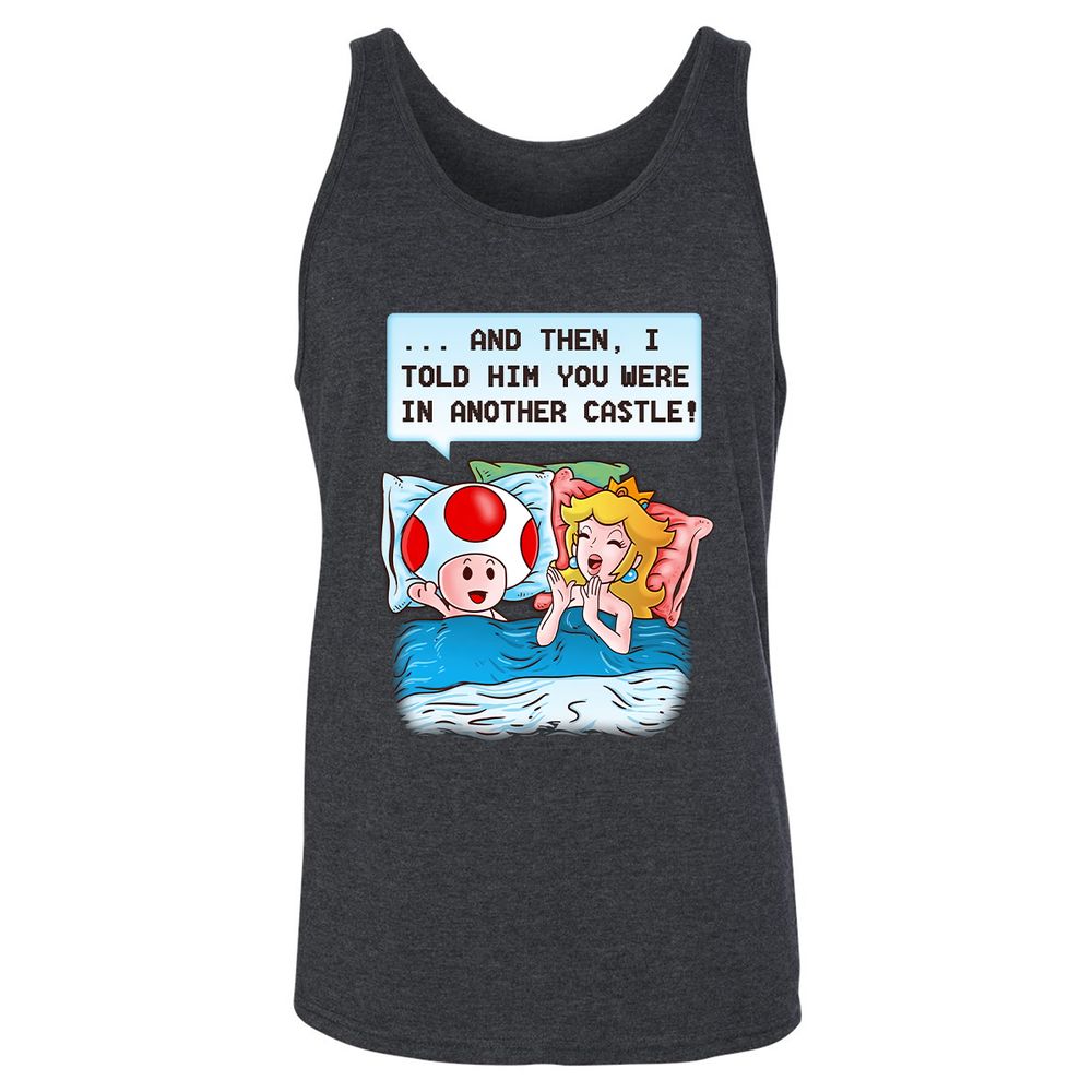 Unisex Jersey Tank - EYRYSAA5 - Dark Grey Heather - 6
