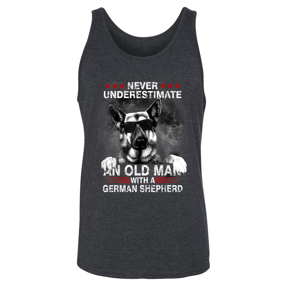 Unisex Jersey Tank - MG8LD7Z2 - Dark Grey Heather - 6
