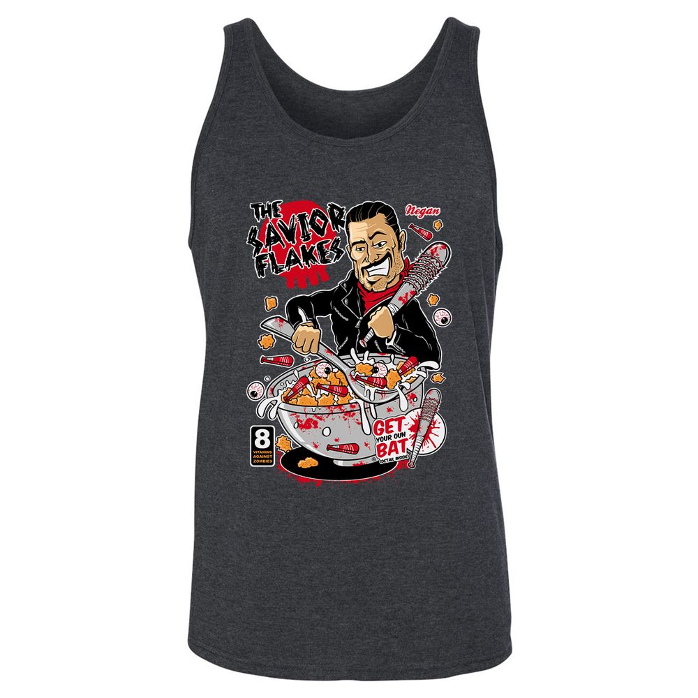 Unisex Jersey Tank - XSLFLHNN - Dark Grey Heather - 6