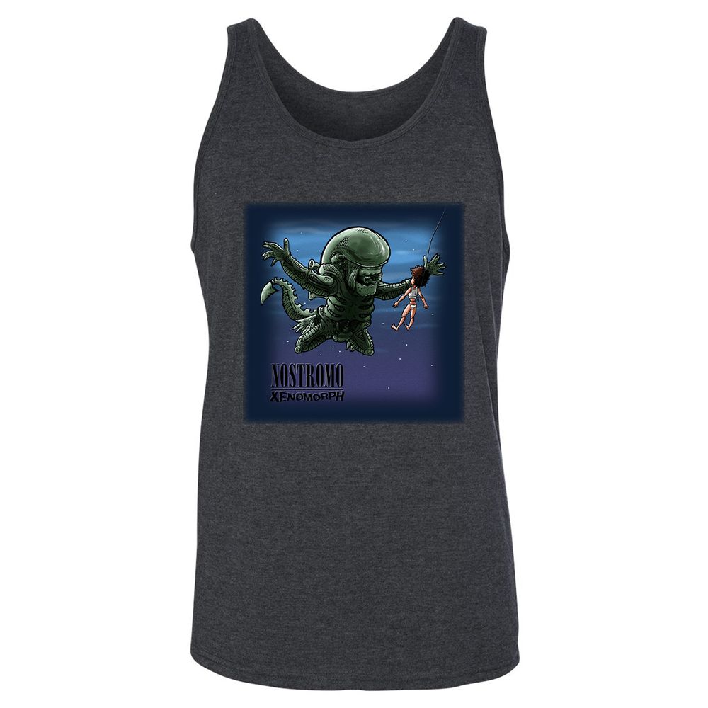 Unisex Jersey Tank - NQLQQJZM - Dark Grey Heather - 6