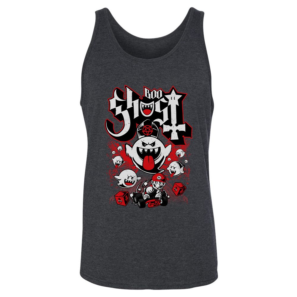 Unisex Jersey Tank - XGEQFKNG - Dark Grey Heather - 6