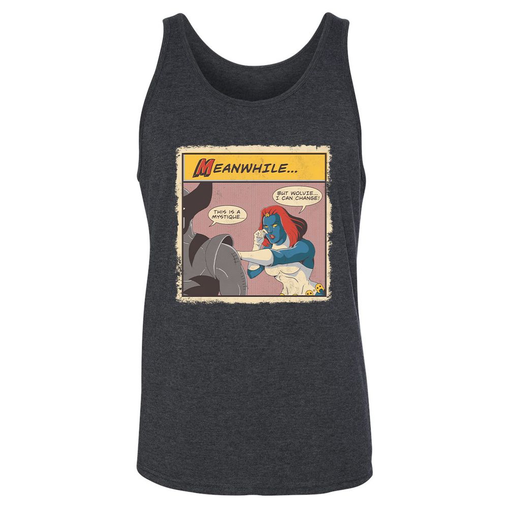 Unisex Jersey Tank - UM61P2VH - Dark Grey Heather - 6