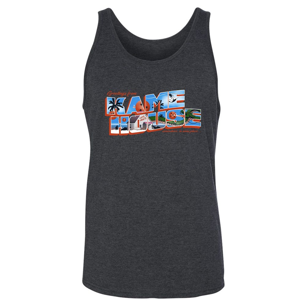 Unisex Jersey Tank - PNQXD489 - Dark Grey Heather - 6
