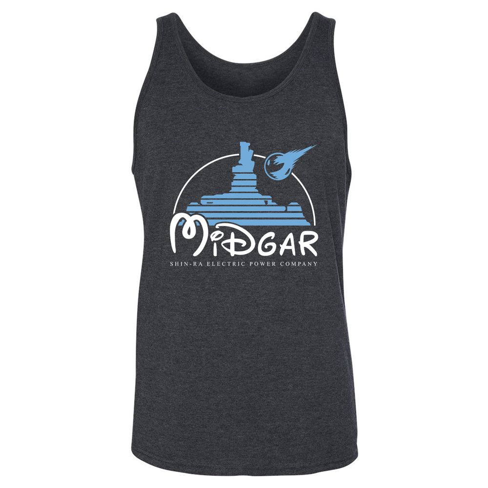Unisex Jersey Tank - VR8KMTT7 - Dark Grey Heather - 6
