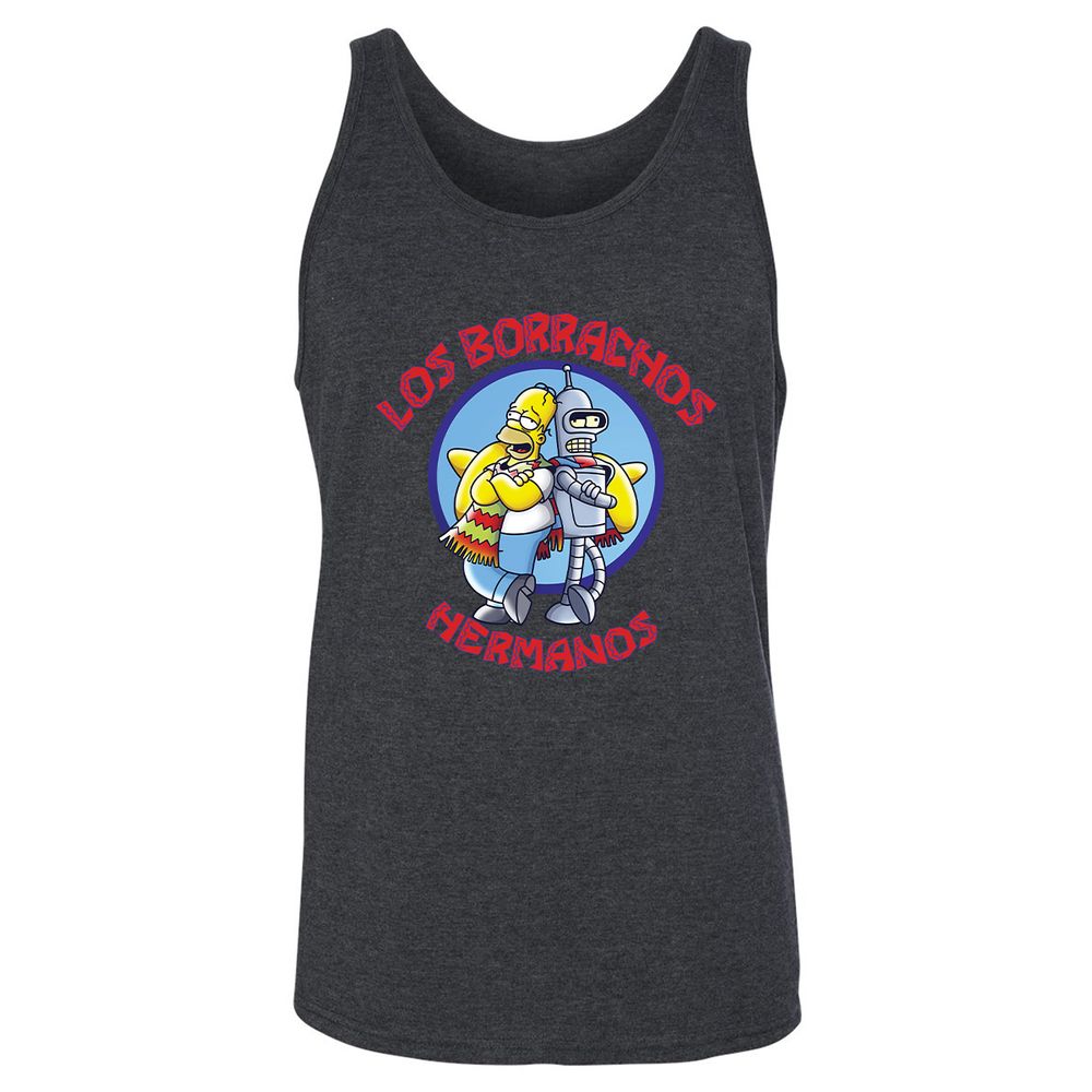 Unisex Jersey Tank - MCB1T5KH - Dark Grey Heather - 6