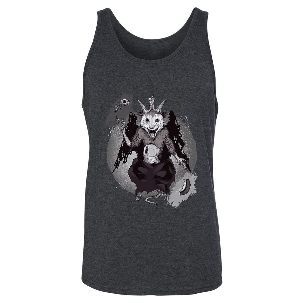 Unisex Jersey Tank - B4L6YQ9E - Dark Grey Heather - 6