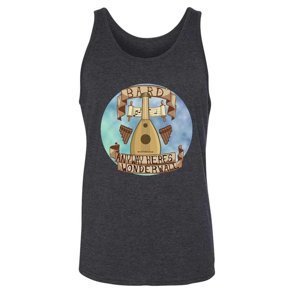 Unisex Jersey Tank - YLXFCFTT - Dark Grey Heather - 6