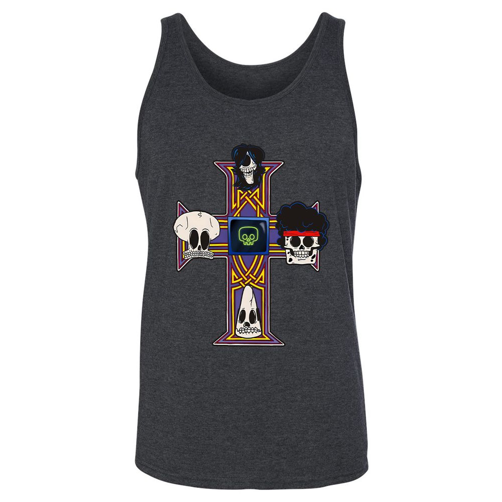 Unisex Jersey Tank - N8E5UZ56 - Dark Grey Heather - 6