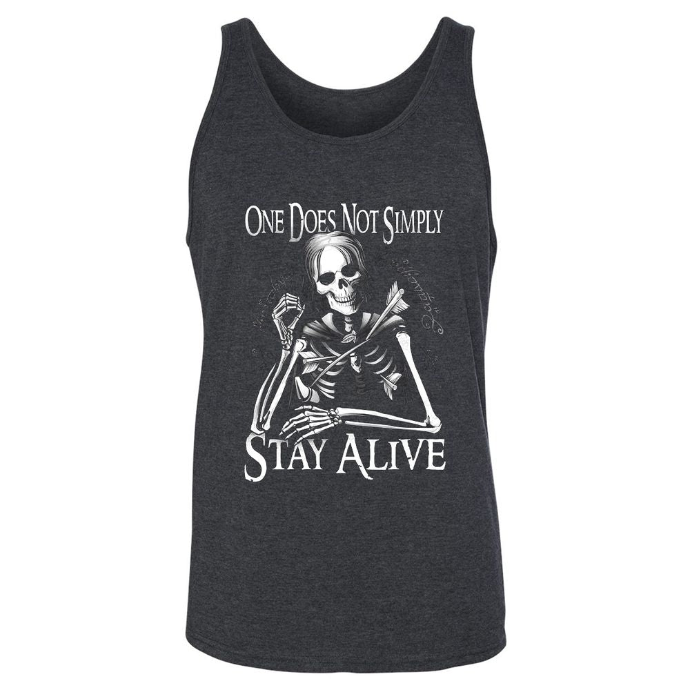 Unisex Jersey Tank - 738KFC7J - Dark Grey Heather - 6