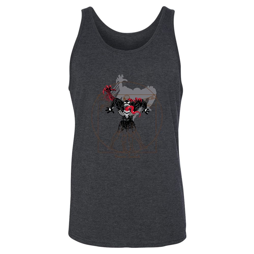 Unisex Jersey Tank - 84CVJ85V - Dark Grey Heather - 6