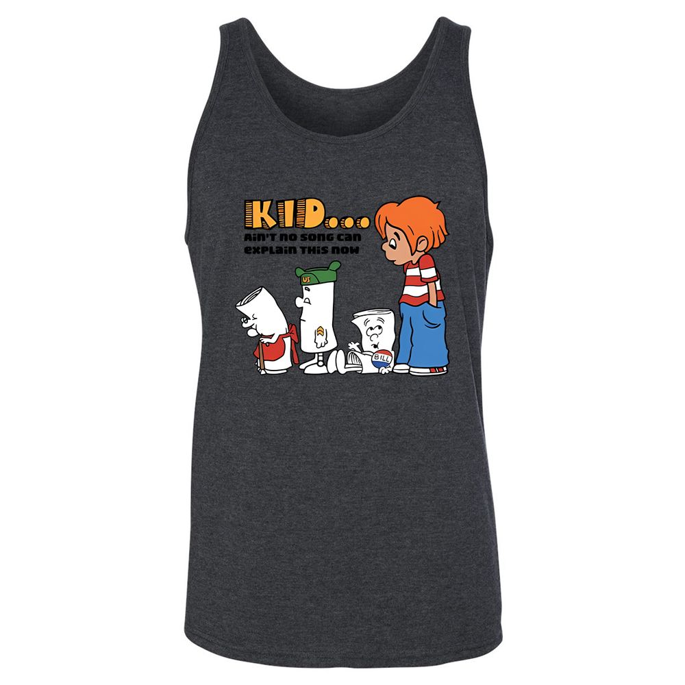 KID… Ain’t no song can explain this now - Dark Grey Heather - 6