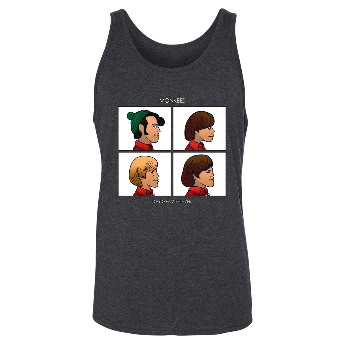 Unisex Jersey Tank - 8UM6ULSB - Dark Grey Heather - 6