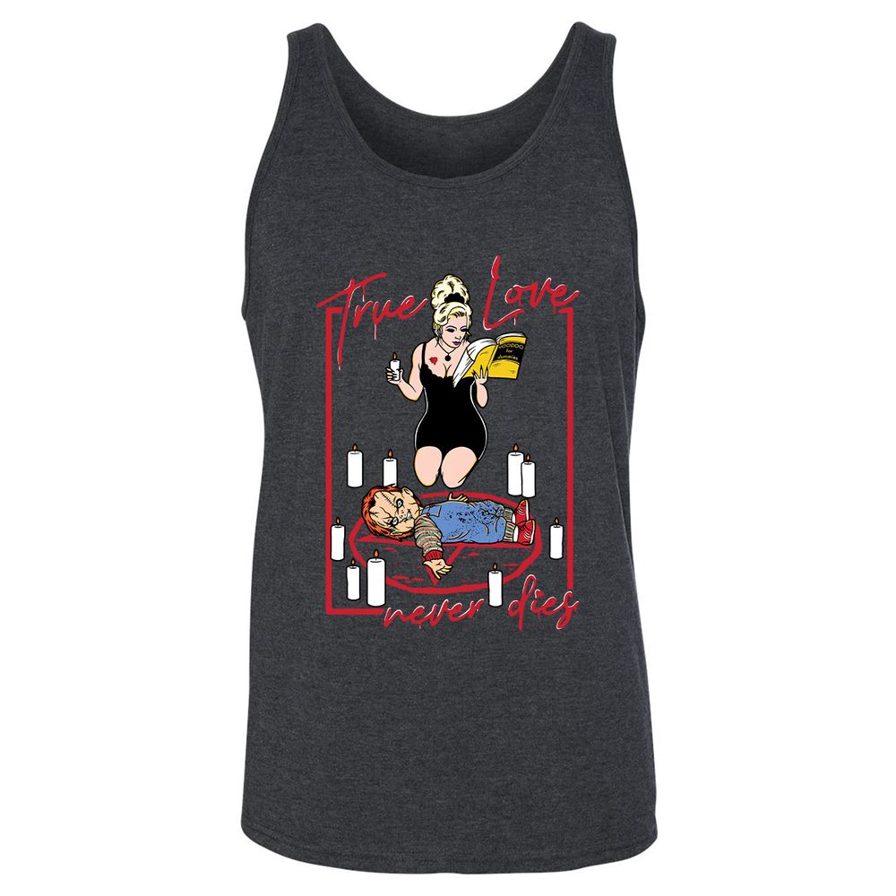 Unisex Jersey Tank - SMK9K1QA - Dark Grey Heather - 6