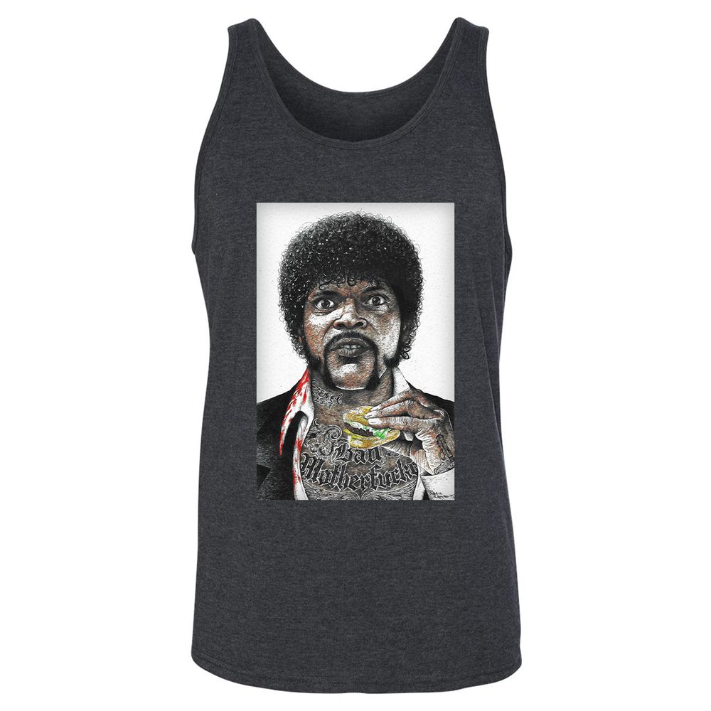 Unisex Jersey Tank - BY2DSXUM - Dark Grey Heather - 6