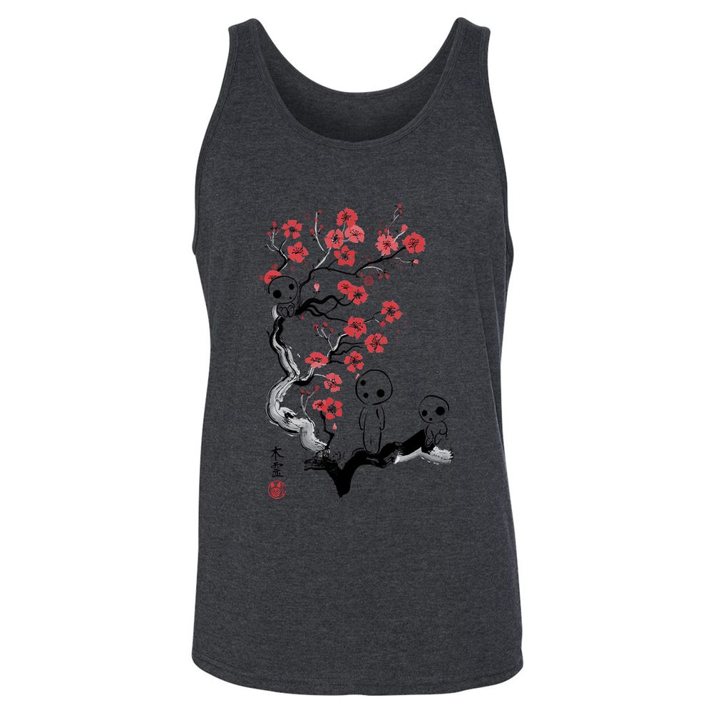 Unisex Jersey Tank - RLKMV446 - Dark Grey Heather - 6