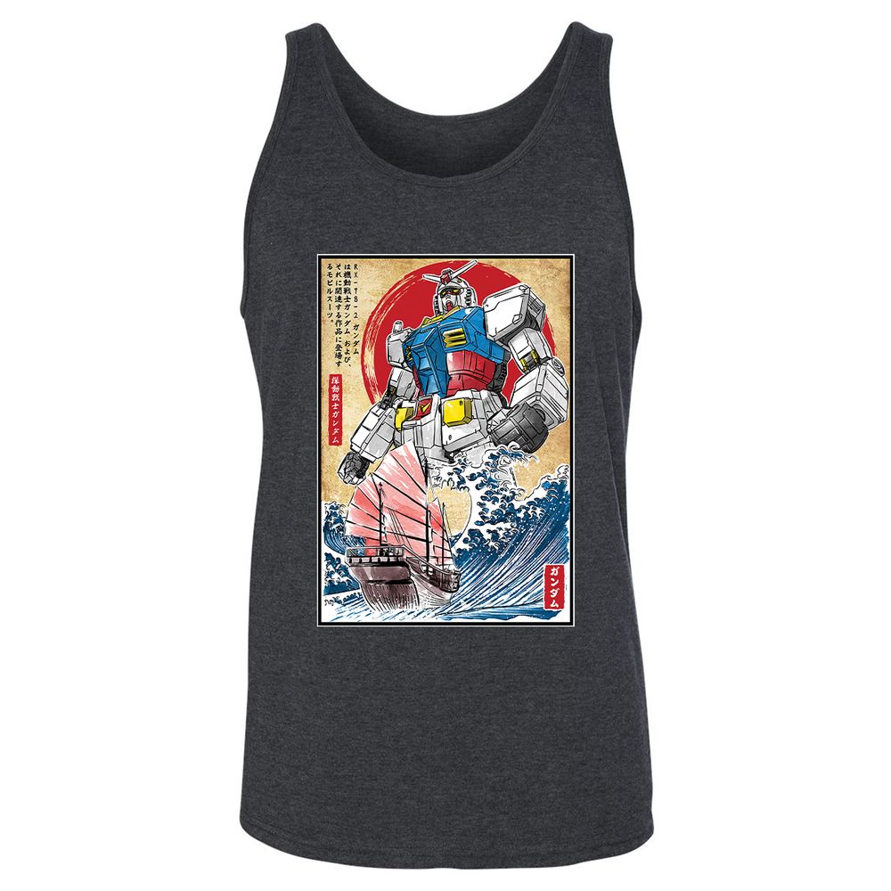 Unisex Jersey Tank - EY1LWHKX - Dark Grey Heather - 6