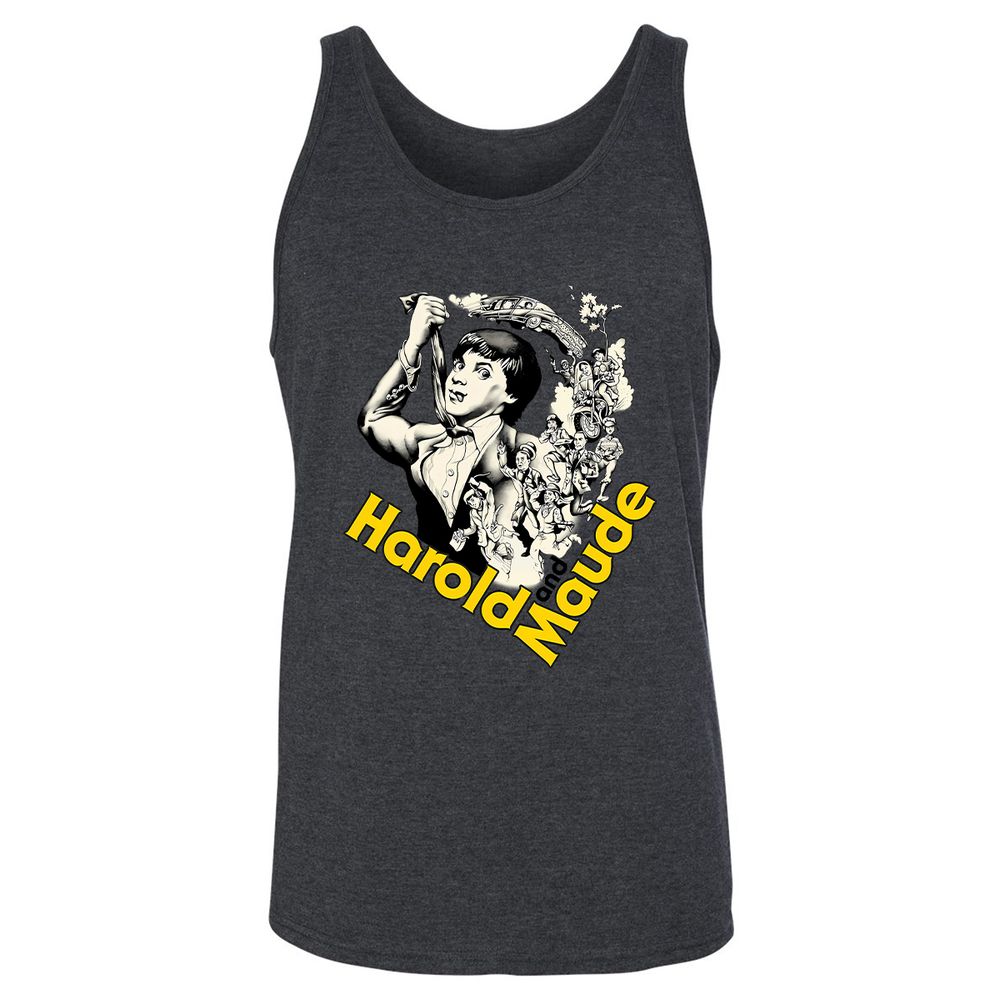 Unisex Jersey Tank - KGJK3NJC - Dark Grey Heather - 6