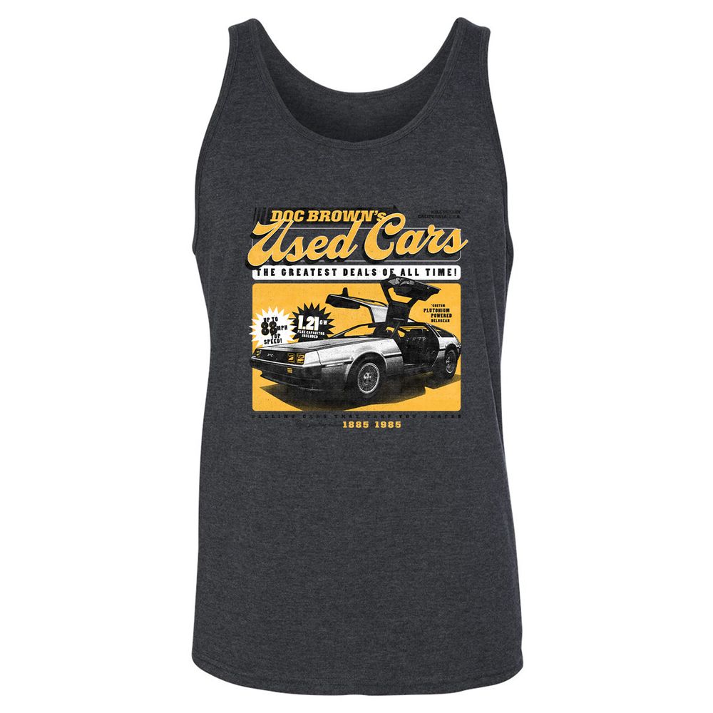 Unisex Jersey Tank - JYX42PAG - Dark Grey Heather - 6