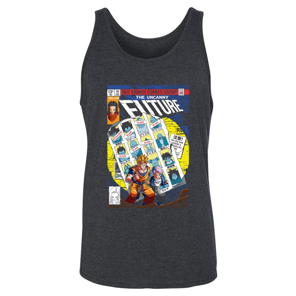 Unisex Jersey Tank - H42SN11G - Dark Grey Heather - 6