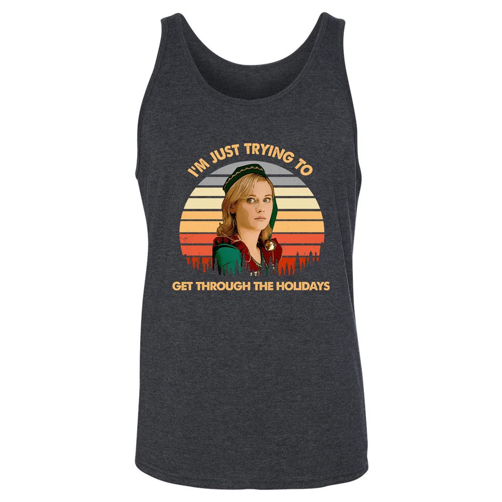 Unisex Jersey Tank - LSKCUKP7 - Dark Grey Heather - 6