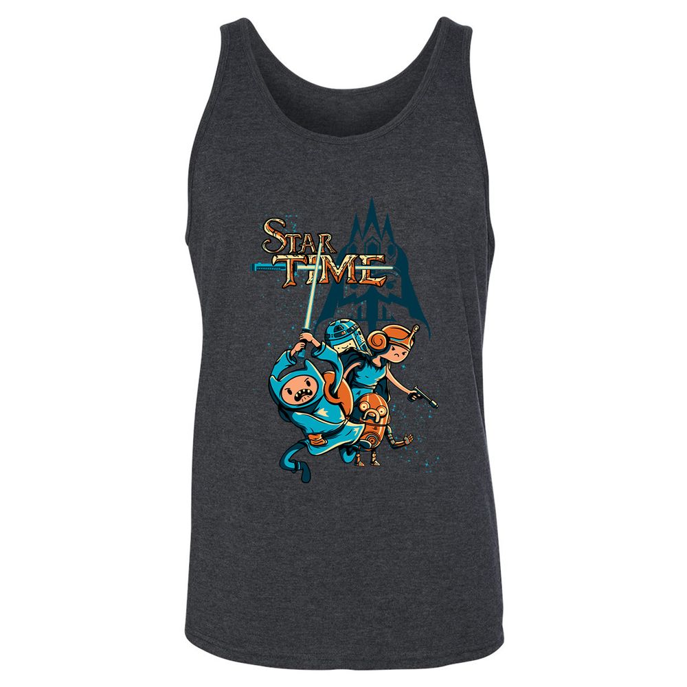 Unisex Jersey Tank - U9FG7YK6 - Dark Grey Heather - 6