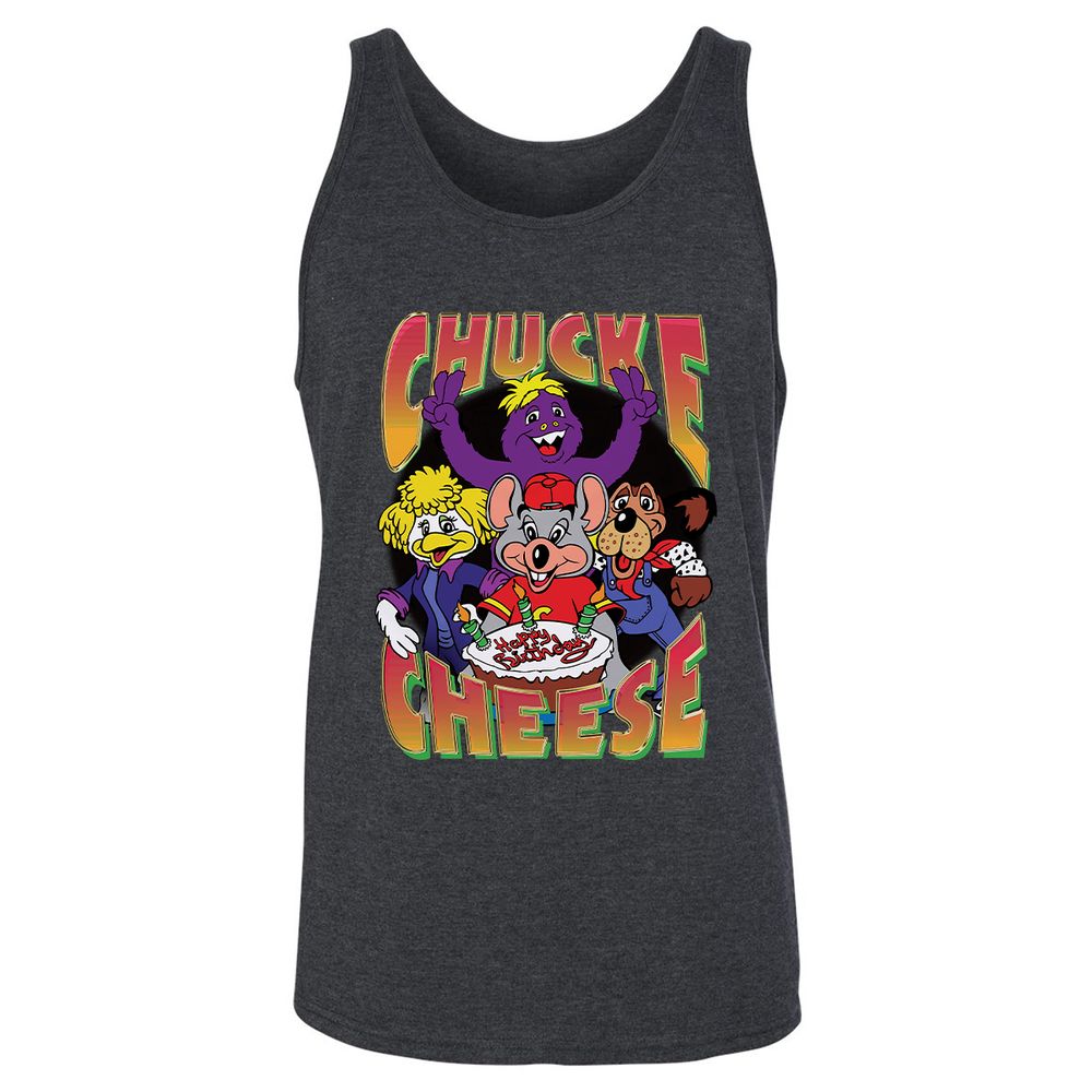 Unisex Jersey Tank - D5UVB6JP - Dark Grey Heather - 6